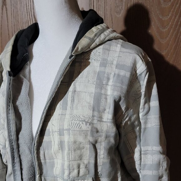 Falls Creek Sm/Med. Blue Hooded Jacket - Picture 3 of 15